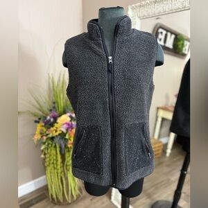 T by Talbots • Teddy Sherpa Fleece Full Zip Vest